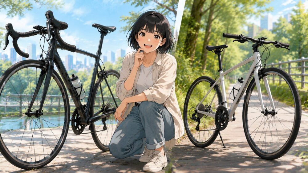 クロスバイクとの違いと選択肢