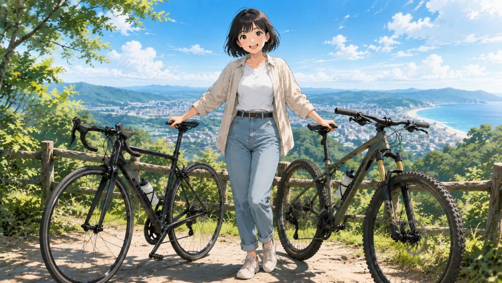 ロードバイクとマウンテンバイクのまとめ