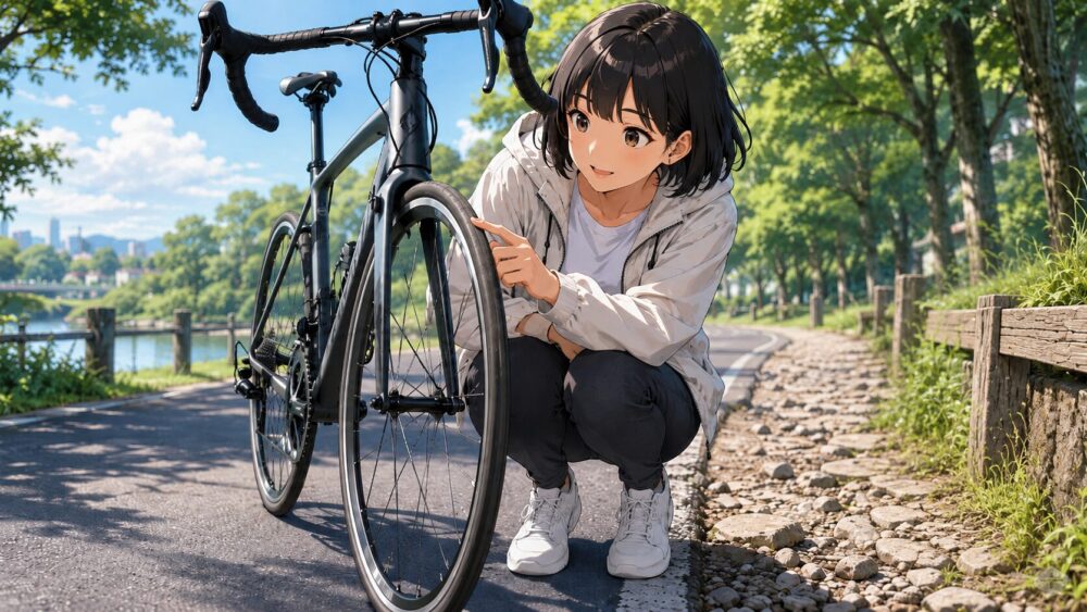 タイヤ幅とサスペンションの違い
