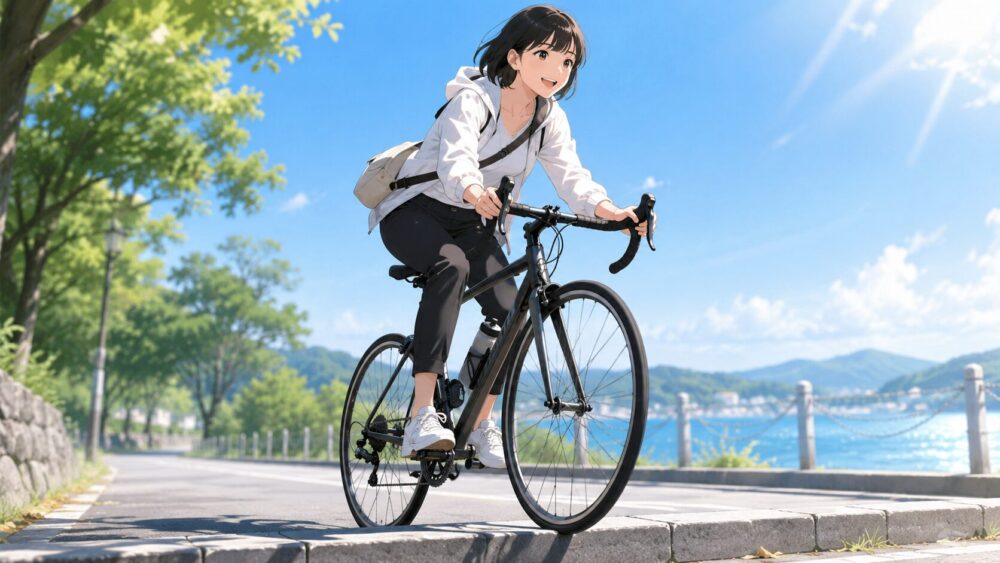 ロードバイクの段差を安全に越えるコツとパンク対策を徹底解説