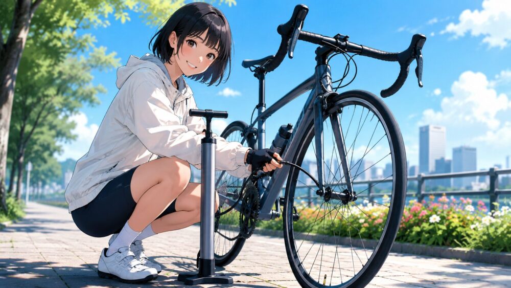適正な空気圧でパンクリスクを抑える方法